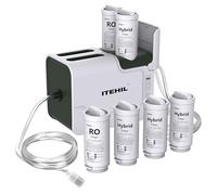 Portable Water Filter with Hybrid and RO Filter, Hiking Water Purifier System for Camping, Survival Gear Purification for Drinking (1 RO Filter +3 Hybrid Filters)