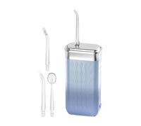 Portable Water Flosser, Cleaning Tools | With 4 Nozzles Waterproof Mode Adjustable Pulse and Adjustable Pressure Silent 200ml Tank for Implant Care and Appliances