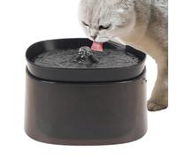 Portable Water Fountain, Drinking Fountain for Cats, Dog Water Fountain, Cats and Dogs Fountain, Pet Drinking Fountain 18.8x18.8x11.2cm/7.4x7.4x4.41 Inches for Indoor Cats and Dogs