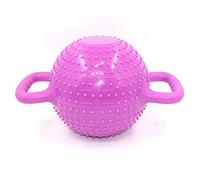 Portable Water Kettlebells PVC Double Ear Handle Strength Traning Adjustable Weight Yoga Kettle Bell Lady Fitness,Purple