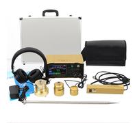 Portable Water Leak Detector, Professional Acoustic System for Home & Outdoor, Underground Pipe Leak Detection with Probe, Headphones Included
