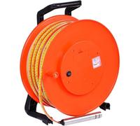 Portable Water Level Meter, Deep Well Dip Meter with 304 Stainless Steel Probe, 10m to 300m Range for Boreholes, Tanks, Reservoirs, Hydropower Monitoring
