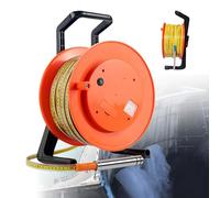 Portable Water Level Meter with Stainless Steel Probe for Deep Well and Borehole Measurement, Ideal for Water Well Repairers with Indicator Light and Peak Display