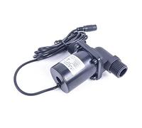 Portable Water Pump,Submersible,IP68 Waterproof 1.4A DC Brushless Heating Booster Threaded Solar Heater Shower(12V 16.8W1)