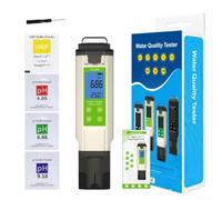 Portable Water Quality Monitor with Backlit LCD Display