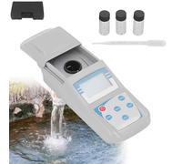 Portable Water Quality Tester, Digital Turbidity Meter Handheld, 0-500mg/L Range, Includes 3 Glass Sample Vials for Lab Water Analysis and Testing