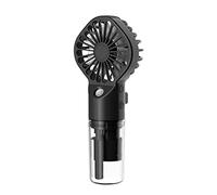 Portable Water Spray Fan Handheld Misting Fan USB Rechargeable Pocket With Water Spray For Home Travel Camping Quiet Cooling For Home Bedroom