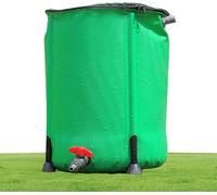 Portable Water Storage Tank,50-1000L Collapsible Rain Barrel Water Collection System with Top Mesh,PVC Water Storage Barrel,Lawn & Garden Watering Equipment,For Farms, Acreage, Gardens(1000L)