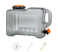 Portable Water Storage Tank - 8L 12L PC Food Container Adjustable Tap, Large Capacity, Durable Heat Resistant Design | Camping Hiking