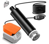 Portable Water Sump Pump for DeWalt 18V/20V/60V Li-ion Battery, 120W 12V Cordless Rain Barrel Water Transfer Pump, Electric Utility Pumps for Garden, Hot Tub, Tank, Pool, Ponds, Aquariums