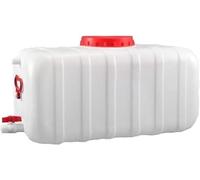 Portable Water Tank - Square Water Container for Large Capacity Storage with Spigot, Ideal for RV, Camping, Outdoor Activities, Durable Plastic Bucket, 50L