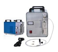 Portable Water Welder Flame Polishing Machine for Acrylic, High Efficiency 95L/H Oxygen Hydrogen Generator with Flame Guns and Nozzles, Ideal for Welding and Polishing