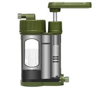 Portable waterFilter - Emergencys Drinking waterPurification System, Compact Reliable Design, High Flows Rate | Survival waterFilter for Outdoor Activities, Hunting, Fishing, Backpacking and Travel