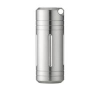 Portable Waterproof Medicine Box Case Holder Travel Pills Box Case Stainless Steels Pills Container Bottles Enduring Outdoor Medicine Container Camping