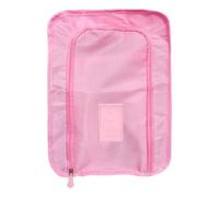 Portable Waterproof Shoe Carry Bag Breathable Meshes Foldable Designs with Multiple Pockets for Toiletries Clothing Multipurpose Travel Shoe Organiser Polyester Carryall with Separate Compartments for