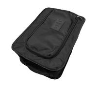 Portable Waterproof Shoe Carry Bag Breathable Meshes Foldable Designs with Multiple Pockets for Toiletries Clothing Multipurpose Travel Shoe Organiser Polyester Carryall with Separate Compartments for