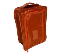 Portable Waterproof Shoe Carry Bag Breathable Meshes Foldable Designs with Multiple Pockets for Toiletries Clothing Multipurpose Travel Shoe Organiser Polyester Carryall with Separate Compartments for