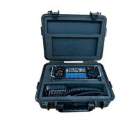 Portable Weather Waterproof Protective Hard Case with DIY Customizable Foam for XIEGU X6200 10.9"x9"x3.9"