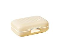 Portable Weekly Pills Box 7 Compartments Lightproof for Storage Lightproof Box