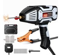 Portable Welding Machine Handheld, 220V ARC Welder Machine with IGBT Inverter 20-200A Current Adjustment, Electric Welder Machine Fits for 3/32"-1/8" (2.5-3.2mm) Wire Rods