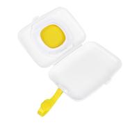 Portable Wet Tissue Case Plastic Baby Wipes Holder Yellow