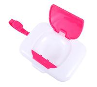 Portable Wet Tissue Case Press Button and Strap for Travel