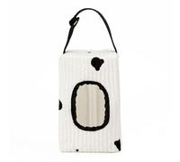 Portable Wet Tissue Storage Bag with Zipper and Handle Hanging Wet Wipe Pouch Lightweight for Outdoor Camping Walking Bathroom Use