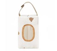 Portable Wet Tissue Storage Bag with Zipper and Handle Hanging Wet Wipe Pouch Lightweight for Outdoor Camping Walking Bathroom Use