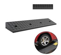 Portable Wheelchair Ramp - Anti-Slip Plastic, Height Adjustable 4-16cm, Ideal for Wheelchairs, Motorcycles, and Sidewalks