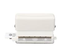 Portable White Hole Paper Punch Mini 6 Holes Puncher Home Office A4 A5 B5 Planner