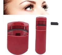 Portable Wide-Angle Partial Eyelash Curler -Lasting Eye Lash Curling Tool for Inner Outer Corners Compact Travel Size