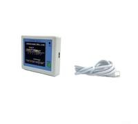 Portable WiFi Tester 2.4G 5G Network Analyzer Tool | Plastic housing, for durable build, compact size 91x71x30mm, lightweight 121g, easy to carry for field testing