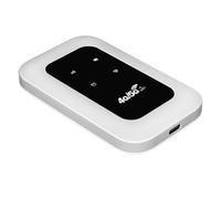 Portable WiFi Travel Router, All-Network Portable WiFi, 5G Pocket Wi-Fi Router Wireless Mobile Hotspot, Power on and Use, High-Speed Connect, for Travel, Car, Computer, Phone (White)