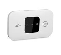 Portable WiFi Travel Router with SIM Card Slot, Plug & Play, Pocket 4G Mobile Router Hotspot, High Global Compatibility, Mobile WiFi Hotspot Dongle Connects Up to 10 Devices MINI Hotspot Modem