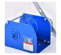 Portable Winch, 0.5T Manual Winch Tractor Small Hoist Traction Two-Way self-Locking Heavy-Duty Machine No Rope