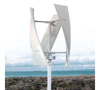 Portable Wind Turbine Generator Kit with Charge Controller for Off-Grid Renewable Energy Solutions