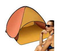 Portable Windproof Mini Sun Shade - Mobile Stand, 1 Unit Folding Cover For Outdoor Relaxing, Grounded Barrier With Phone Dock, Beach Product, Weathered Choice For Camping, Travel, Shore, Lake, Field A