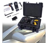 Portable Windshield Cutter, Seamless Seam Setter, Glass Chisel with 120mm Adsorption, Car Safety Hammer, Emergency Escape Tool Kit for Auto Window Breaking