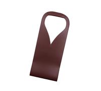 Portable Wine Bag PU Leather Wine Holder Soft Lined Pouch for Bottle Protection Single Bottle Champagne for Event