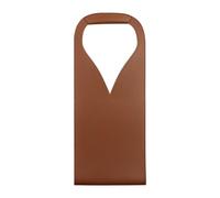 Portable Wine Bag PU Leather Wine Holder Soft Lining Pouches for Bottle Protections Single Bottle Champagne for Event