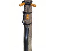 Portable Wing Chun Wooden Dummy with 3 Arms and 1 Leg, Wall-Mounted Martial Arts Training Tool for Tree or Hard Object Practice