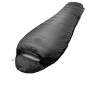 Portable Winter Down Sleeping Bag Goose Down Warm Waterproof Sleeping Bag Three Seasons Suitable For Camping Trips for Outdoors Camping(Black-1200g)