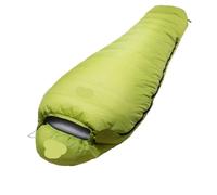 Portable Winter Down Sleeping Bag Goose Down Warm Waterproof Sleeping Bag Three Seasons Suitable For Camping Trips for Outdoors Camping(Green-1200g)