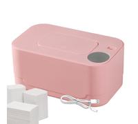 Portable Wipe Warmer | Large Capacity Warmer for Wipes | USB Charging Thermostatic Pull Wipes Dispenser for Home, Nursery, Bedroom