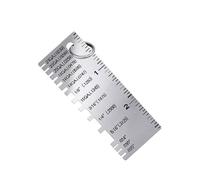 Portable Wire Gauge Stainless Steel Thickness Gauge Double Sided Thickness Gauge Instrument Inspection Measurement Engineering Inspection Ruler