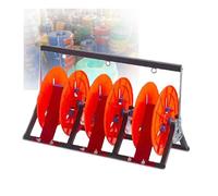 Portable Wire Spool Rack, Rope Dispenser & Cable Caddy for Cord Reels, Paracord Winders - Organize Your Workshop