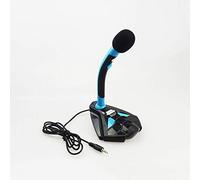 Portable Wired Microphone for Computer Professional Karaoke Audio Studio Microphone for PC Power Switch Record Mic for PC Record (Color : B)