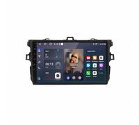 Portable Wireless Car Stereo for Toyota Corolla E140/150 2006-2013 Wireless Carplay & Android Auto, Capacitive Touchscreen, Gps Navigation, Bluetooth Fm Radio, 4 Core 4G+64G