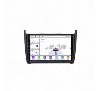 Portable Wireless Car Stereo for VW Volkswagen polo 5 sedan 2008-2020 Wireless Carplay Android Auto, Ips Touchscreen Radio, Gps Navigation, Bluetooth Fm Radio, Dash Cam, 8 Core 4G+64G