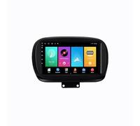 Portable Wireless Carplay Screen Android Auto for Fiat 500X 2014-2019 Wireless, Mirror Link, Live Navigation, Voice Assistant, Touchscreen, 4 Core 2G+32G